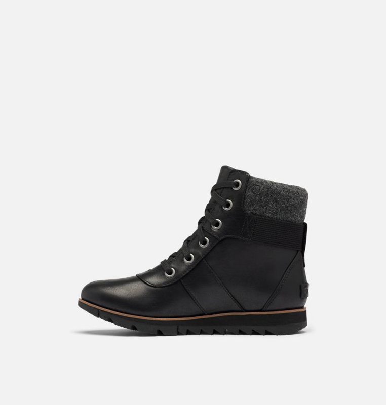 Botas De Invierno Sorel Mujer - Harlow™ Conquest Bajas Negras - 23786-ADGY